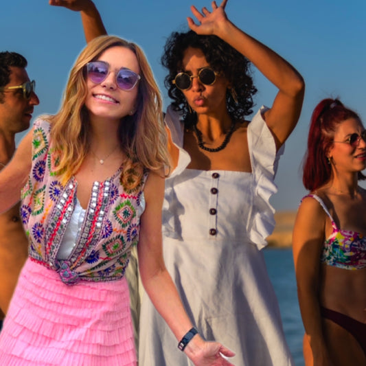 El Chaleco Boho completa tu outfit