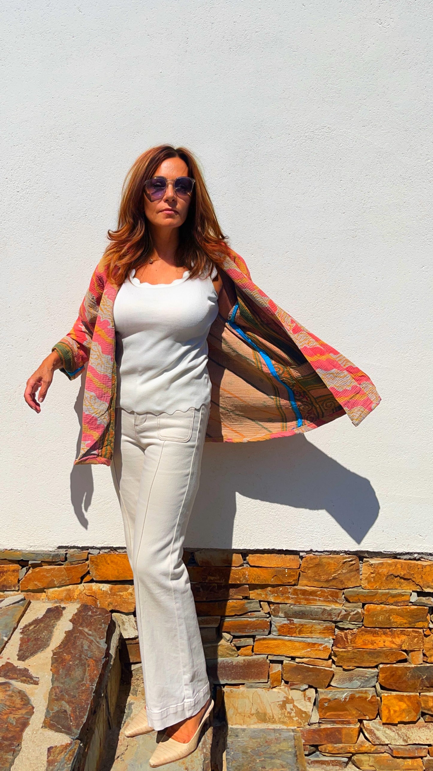 Chaqueta Kantha Agra