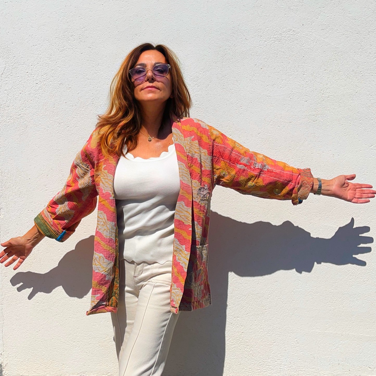 Chaqueta Kantha Agra