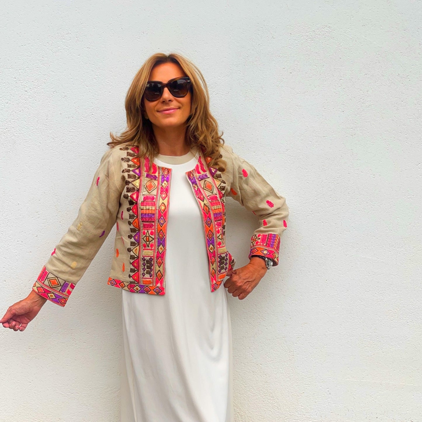 Chaqueta Suzani Indonesia