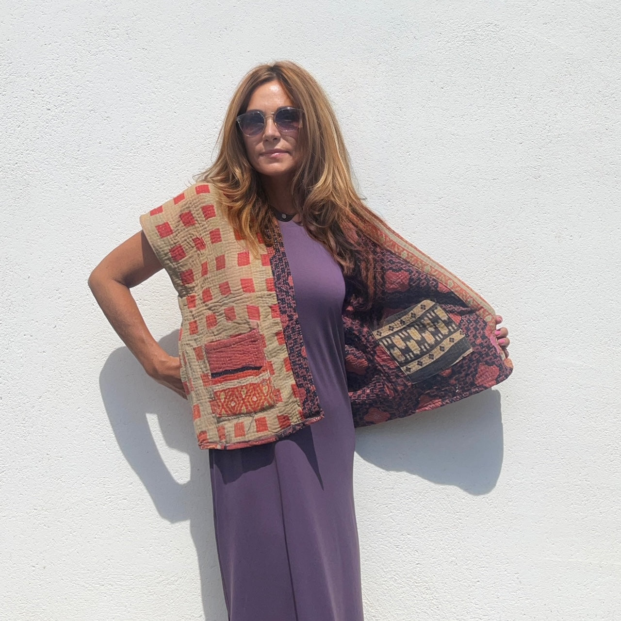 Chaleco Kantha Agra