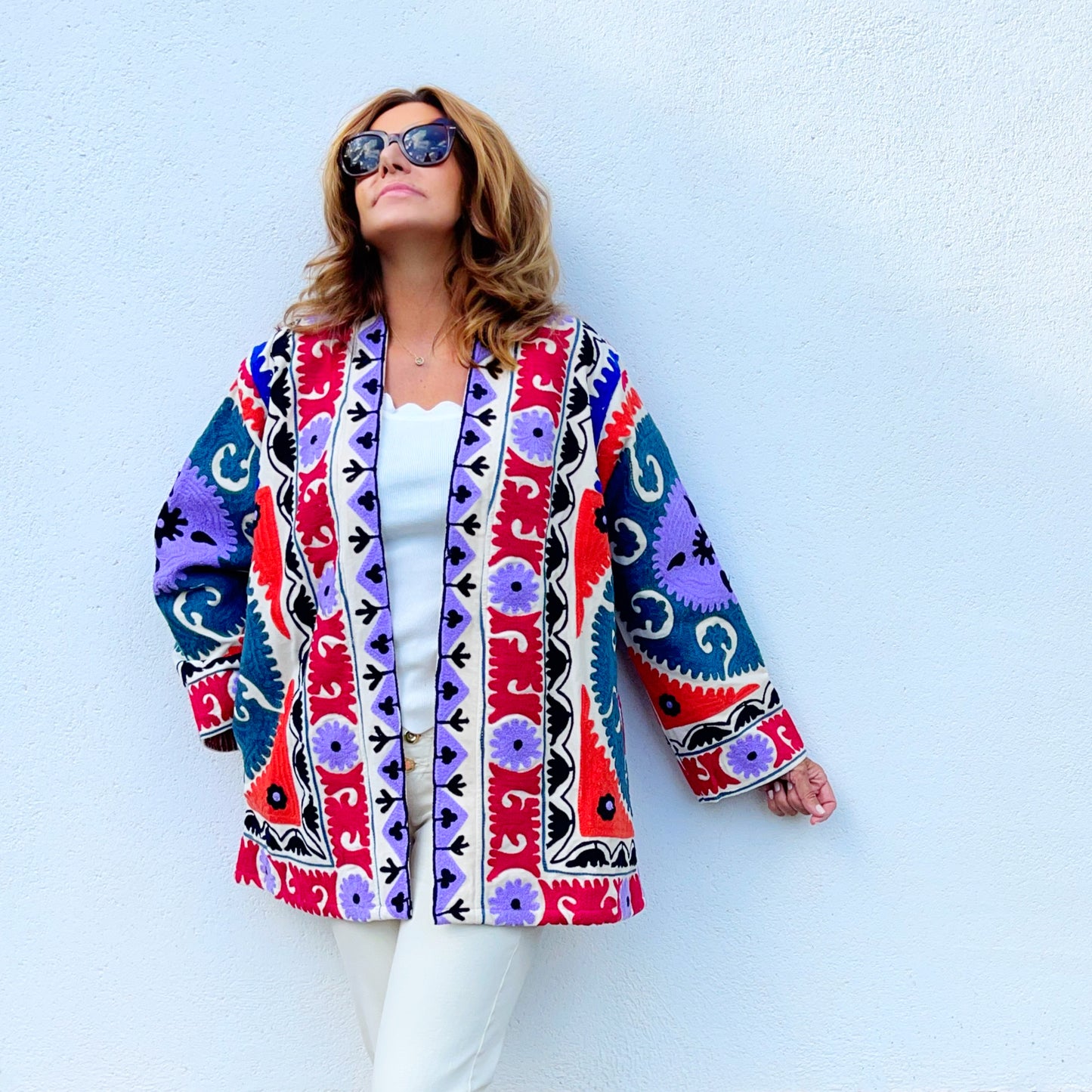 Chaqueta Suzani Terciopelo