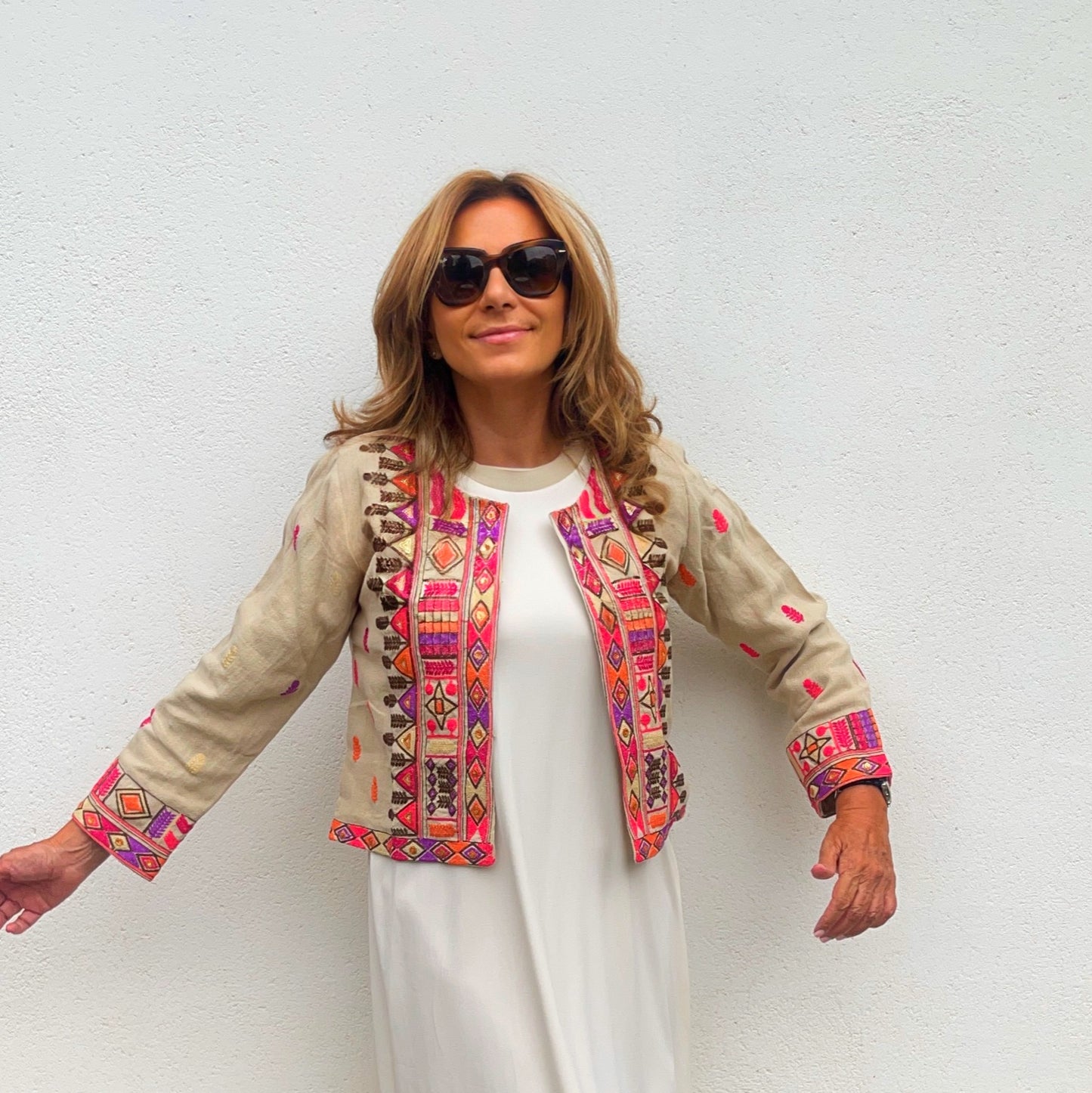 Chaqueta Suzani Indonesia