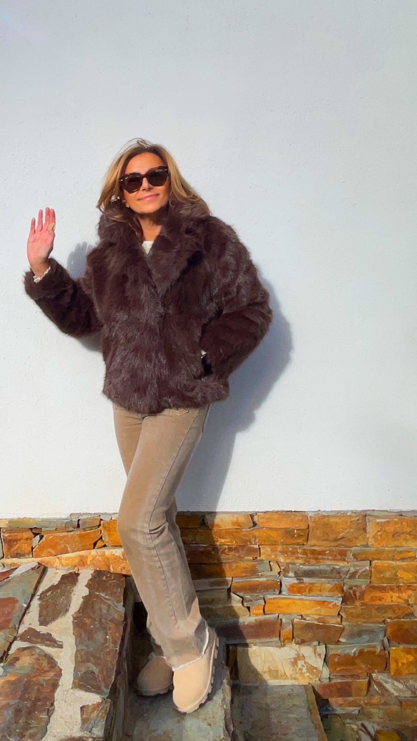 Furry Marrón chocolate