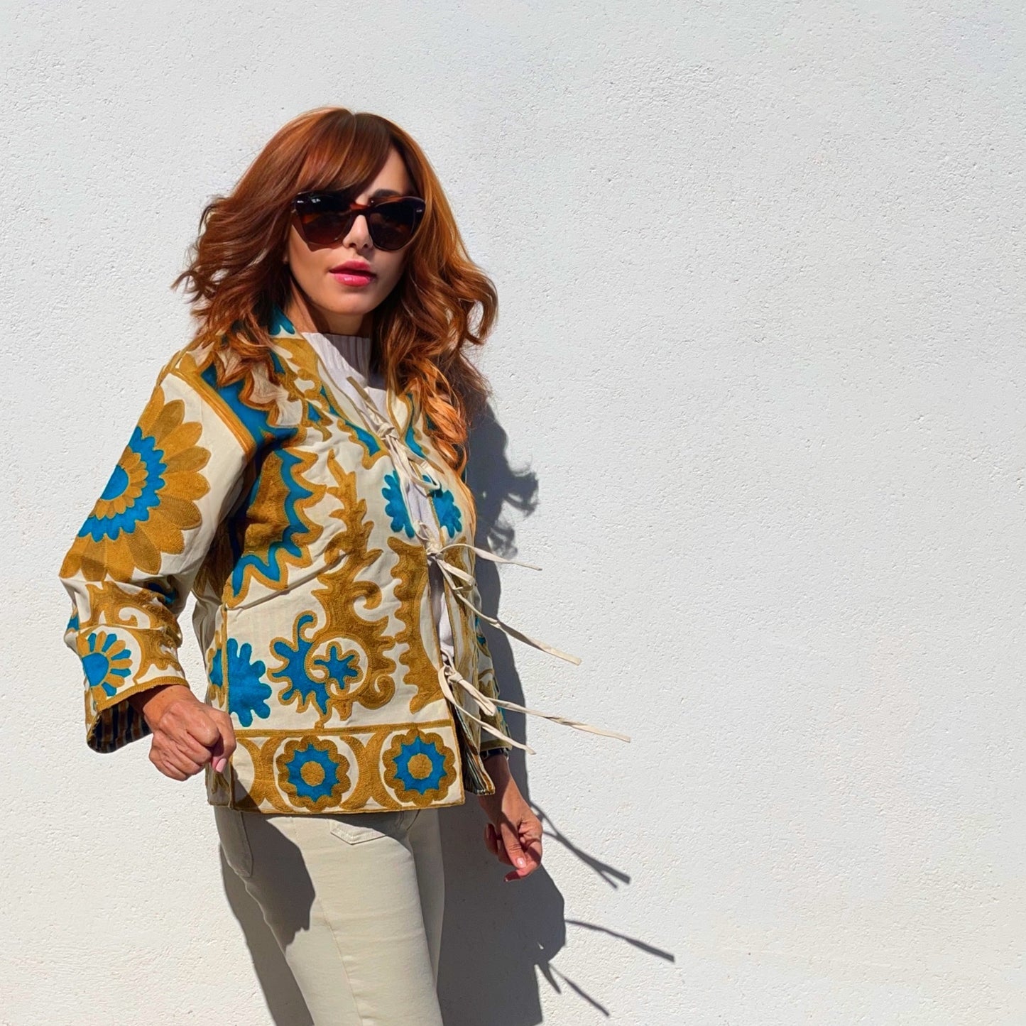 Chaqueta Suzani tarde primavera