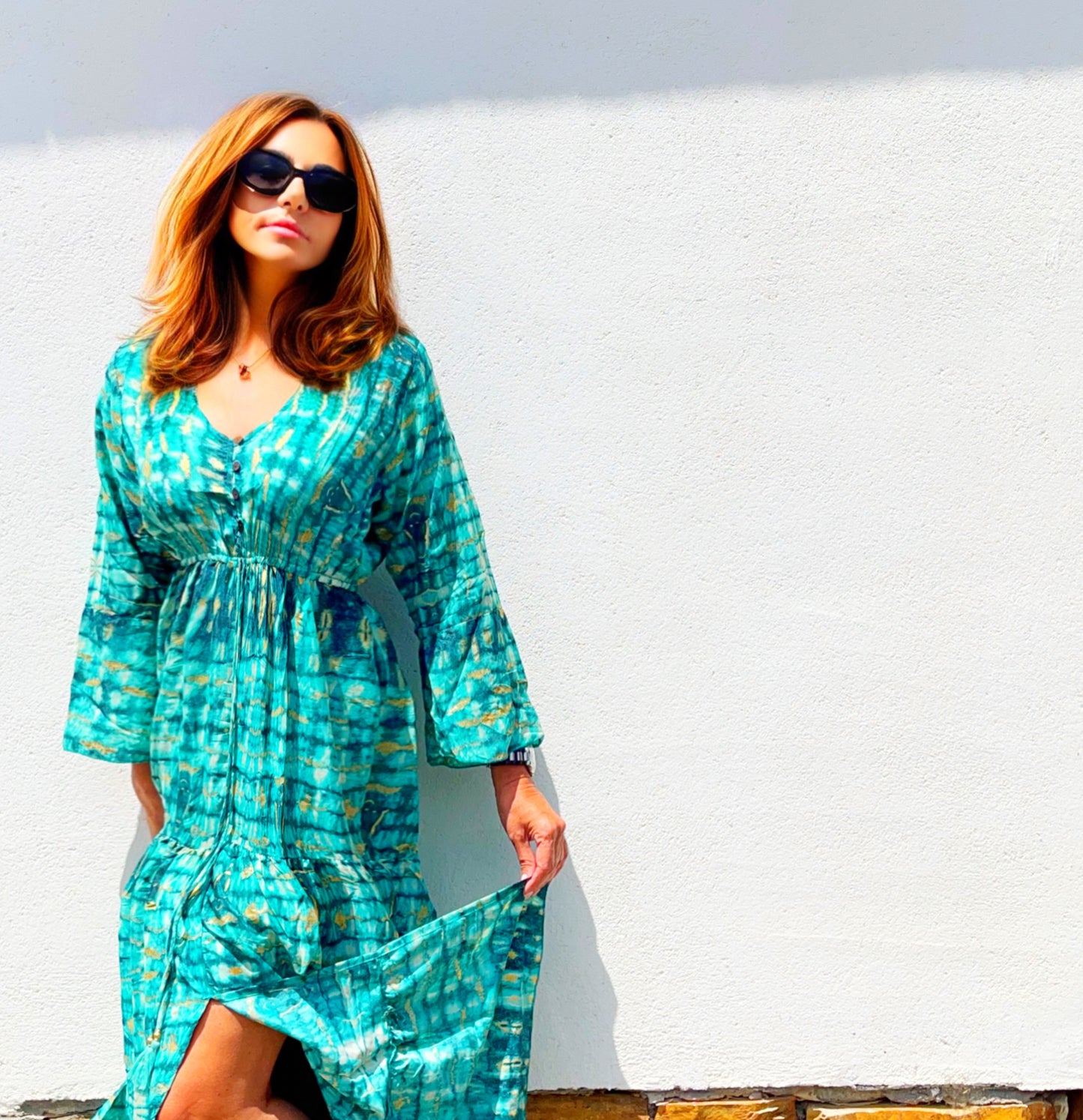 Vestido Aqua Marina