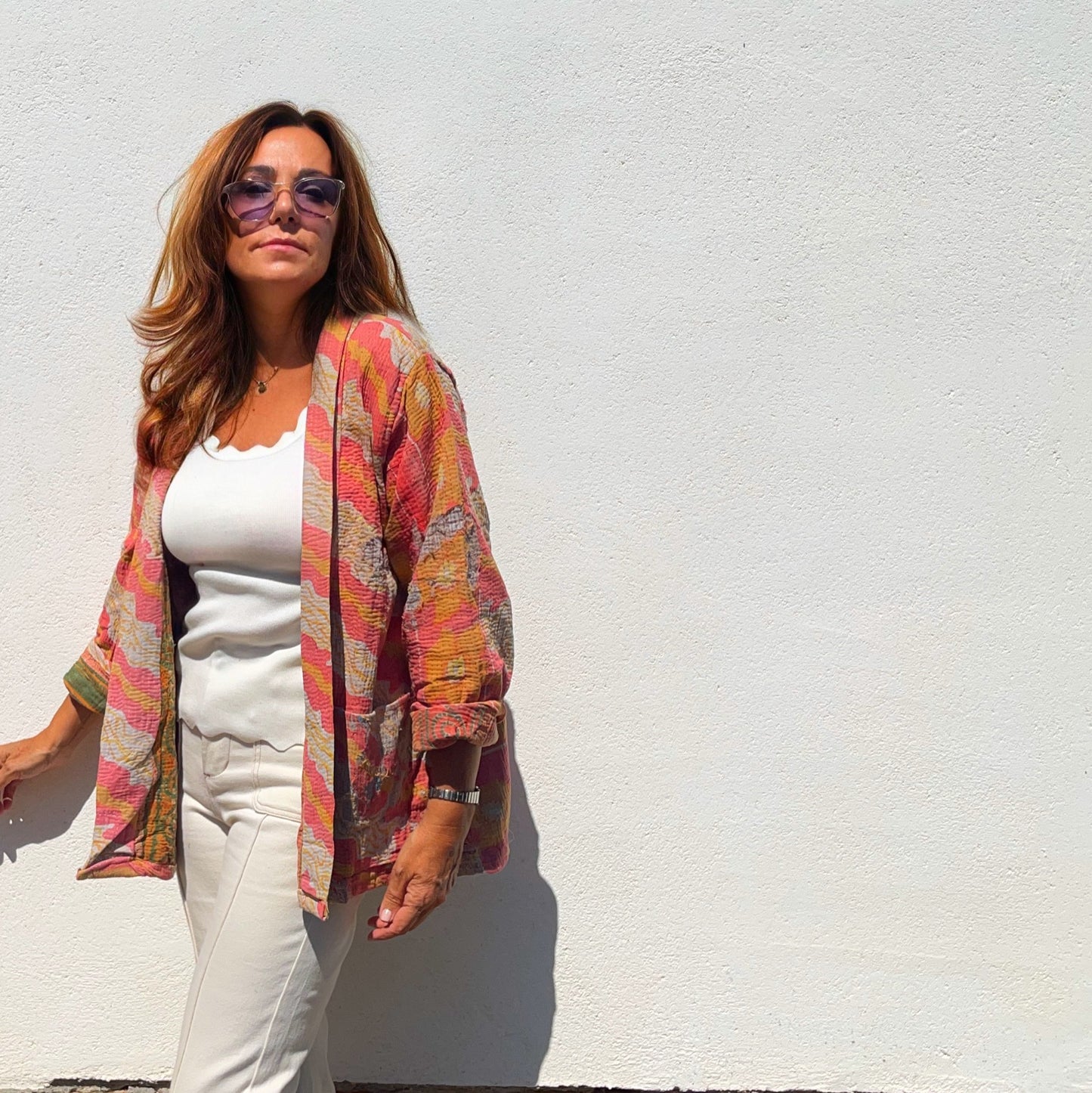 Chaqueta Kantha Agra