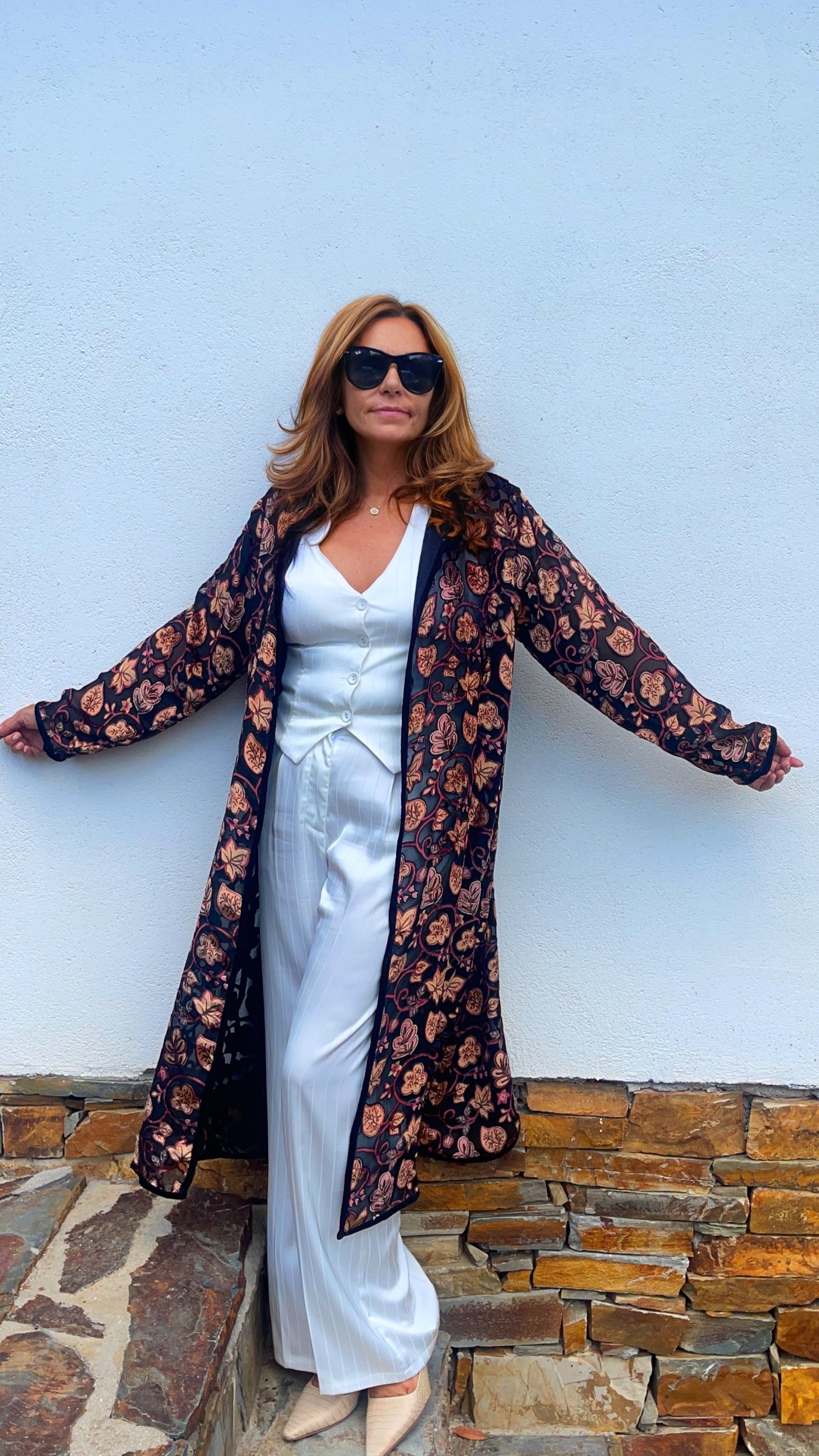 KIMONO terciopelo y seda