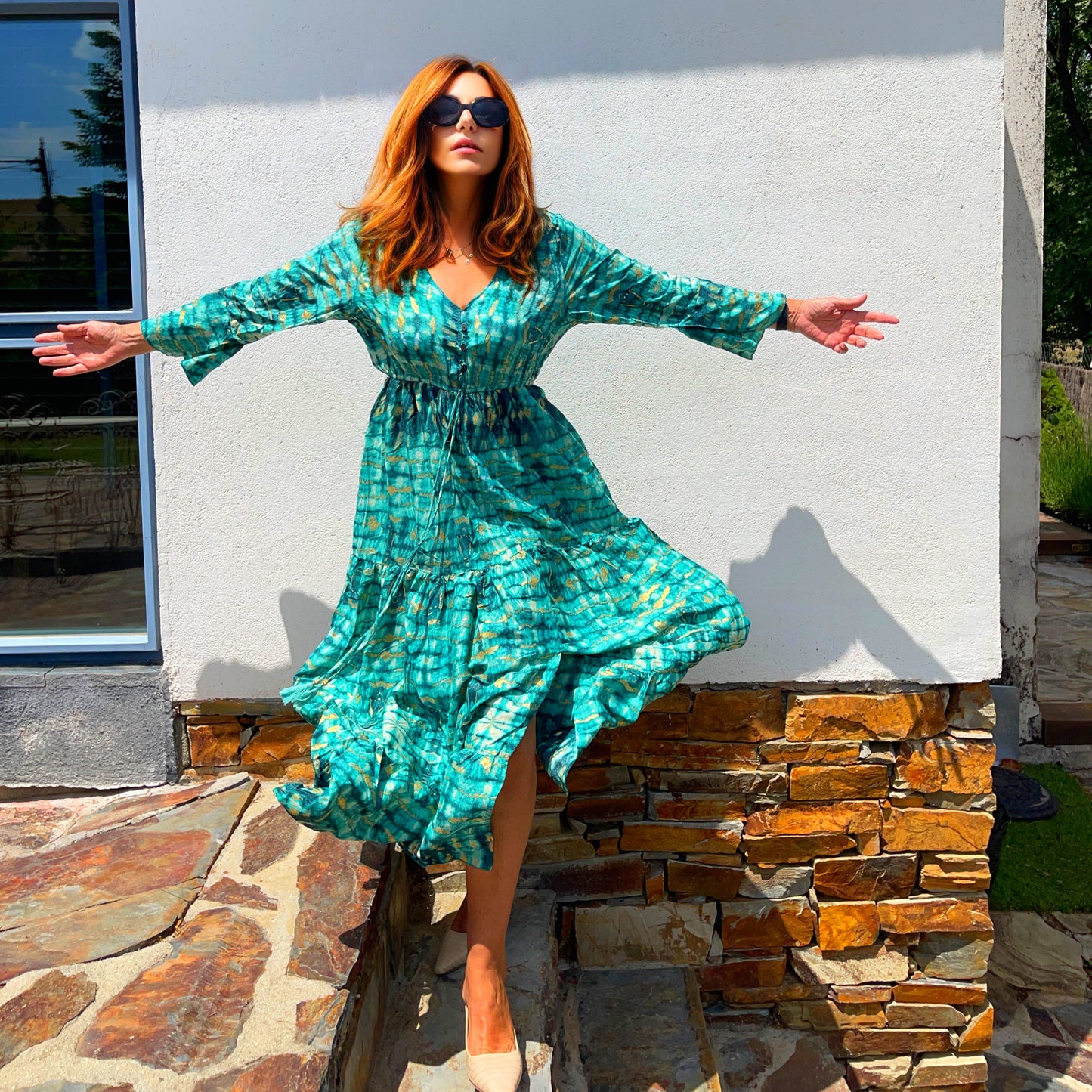 Vestido Aqua Marina