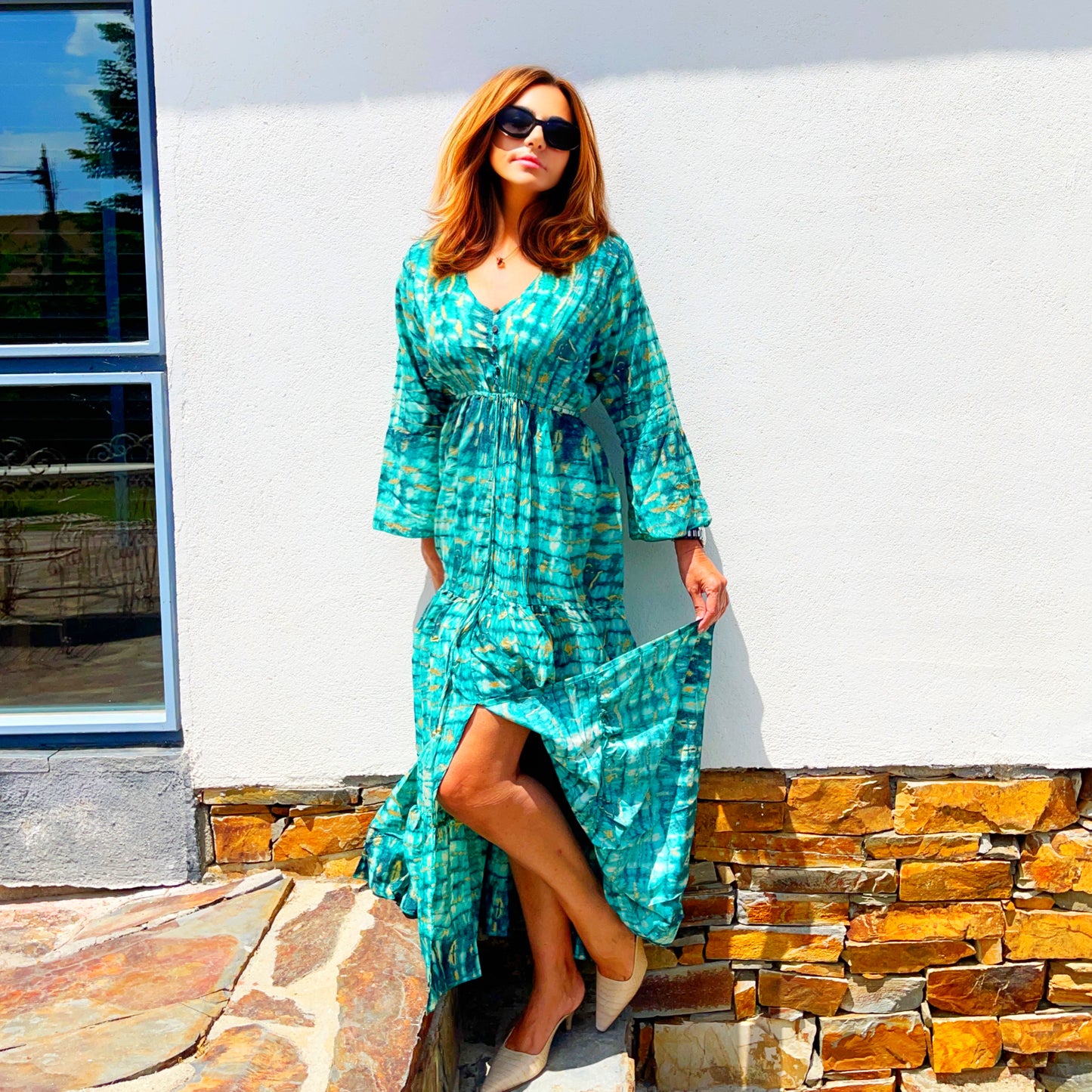 Vestido Aqua Marina