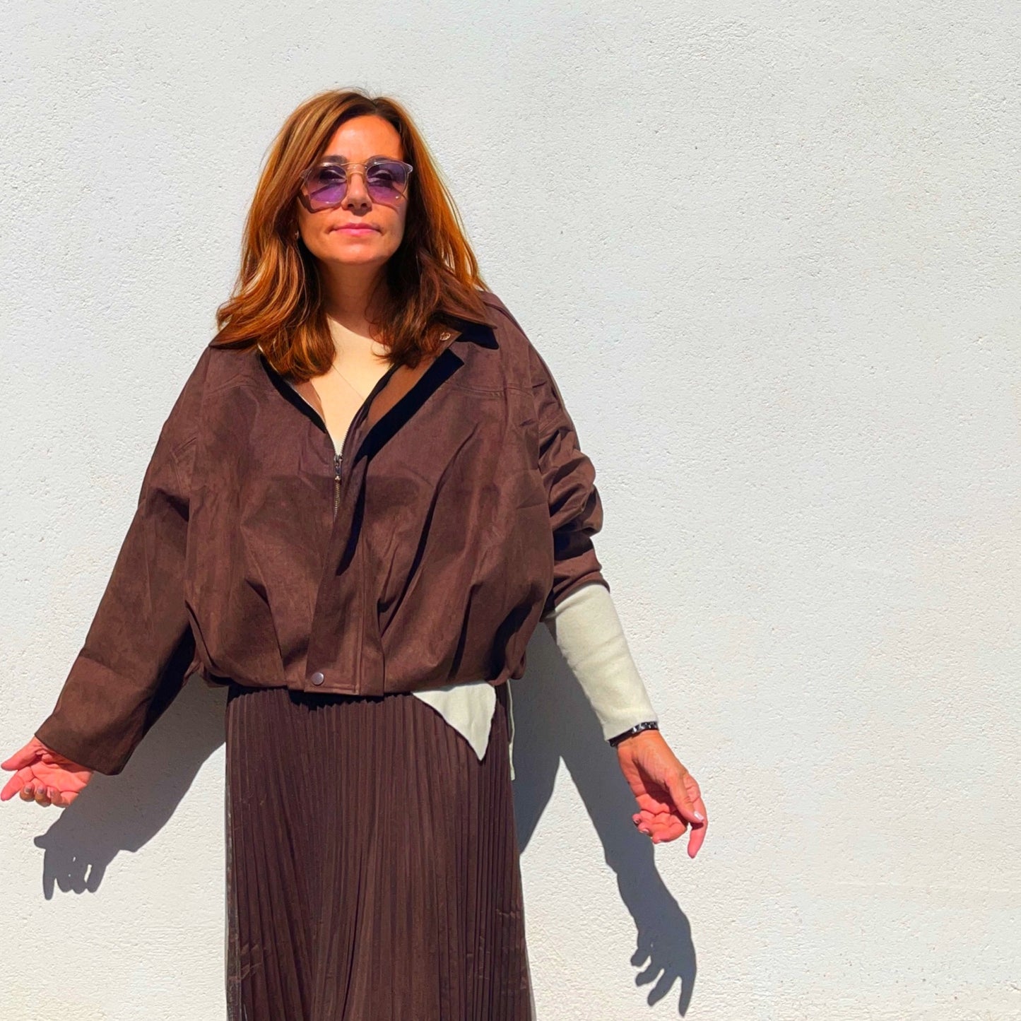 Bomber antelina chocolate