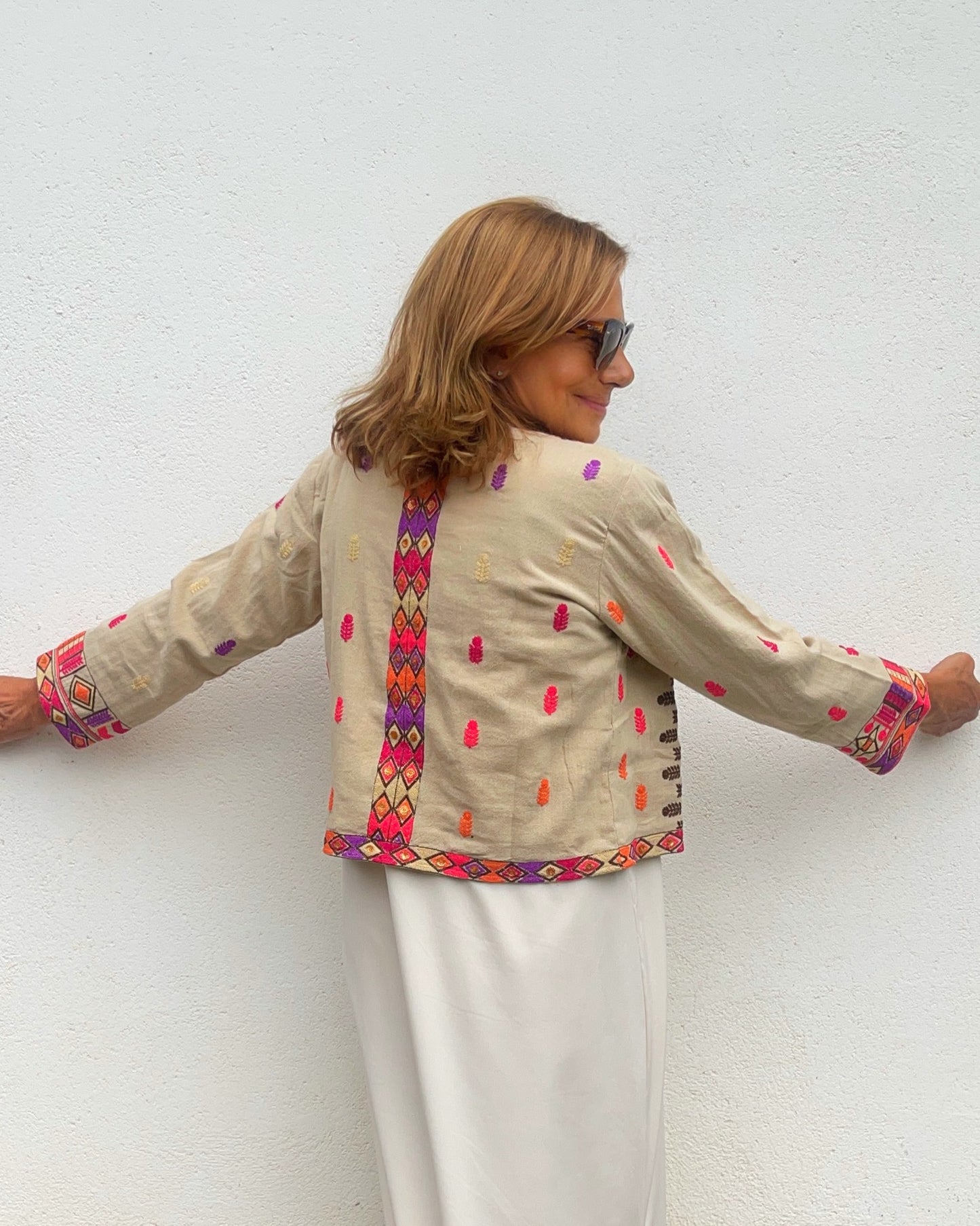 Chaqueta Suzani Indonesia