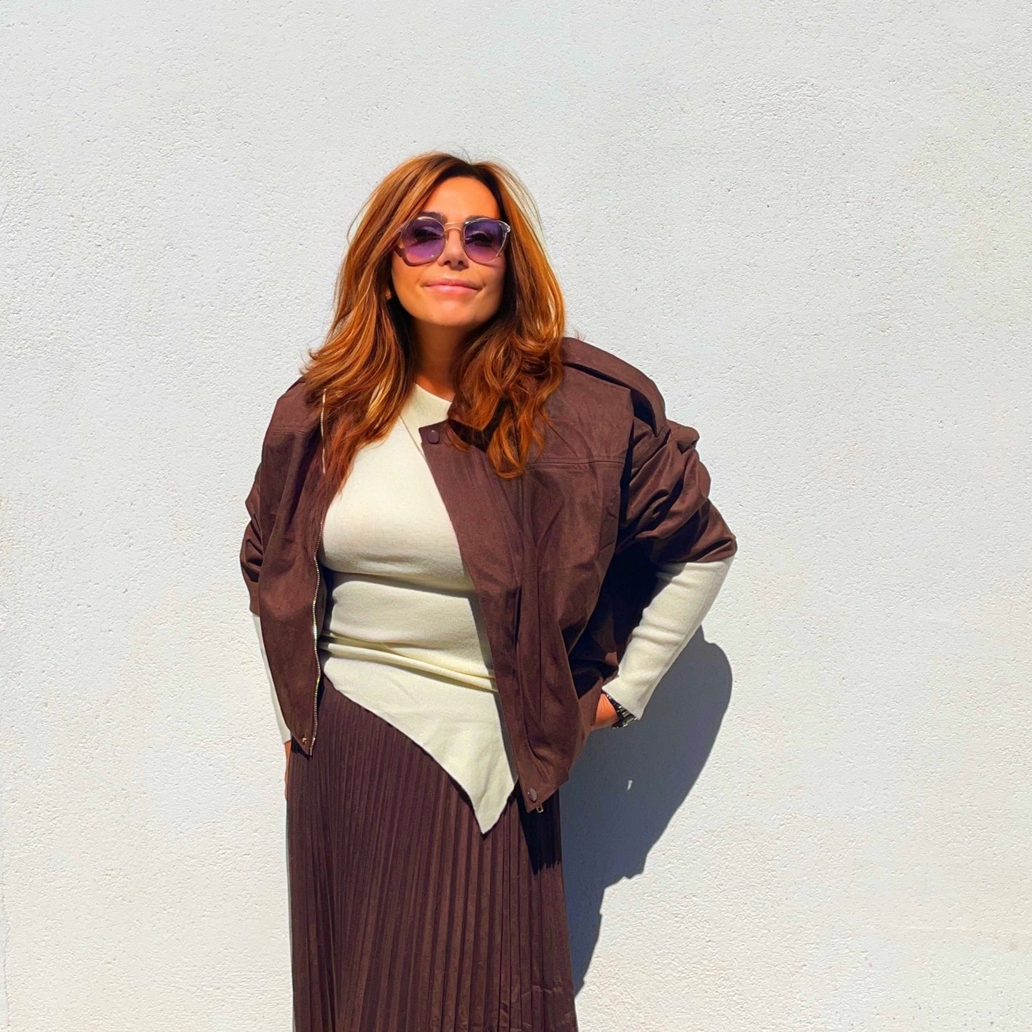 Bomber antelina chocolate