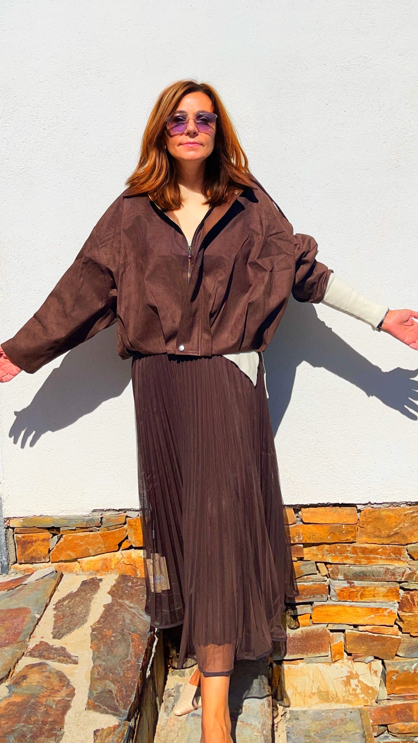 Bomber antelina chocolate